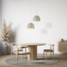 Zoe beige lampa wiszaca 1 m 10173 - TK Lighting