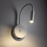 Lagos white kinkiet 1 usb 10202 - TK Lighting