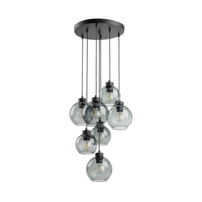 Cubus graphite lampa wisząca 7 koło 10207 - TK Lighting