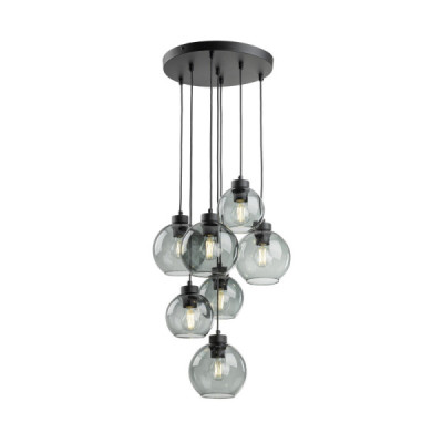 Cubus graphite lampa wisząca 7 koło 10207 - TK Lighting