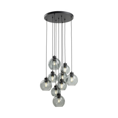 Cubus graphite lampa wisząca 9 koło 10208 - TK Lighting