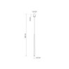 Piano black gold lampa wiszaca 1 10116 - TK Lighting