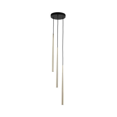 Piano black gold lampa wiszaca 3 10117 - TK Lighting