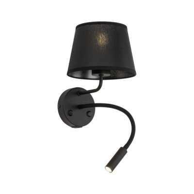 Maja black kinkiet 2 e27+ g9 + usb 10203 - TK Lighting