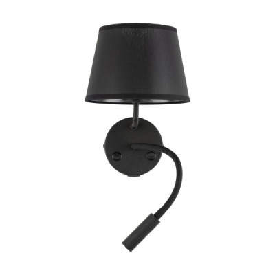 Maja black kinkiet 2 e27+ g9 + usb 10203 - TK Lighting