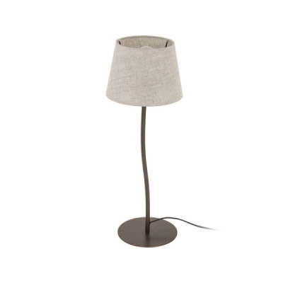 Nicola brown lampka nocna 1 s 16027 - TK Lighting