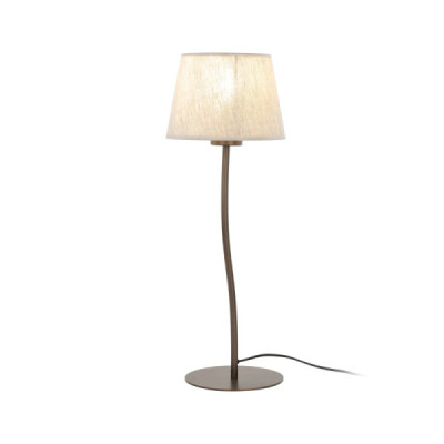 Nicola brown lampka nocna 1 s 16027 - TK Lighting