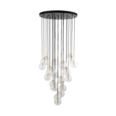 Nilos black gold lampa wiszaca - 10099 - TK Lighting