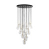 Nilos black gold lampa wiszaca - 10099 - TK Lighting