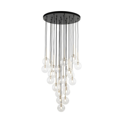 Nilos black gold lampa wiszaca - 10099 - TK Lighting