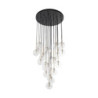 Nilos black gold lampa wiszaca - 10099 - TK Lighting