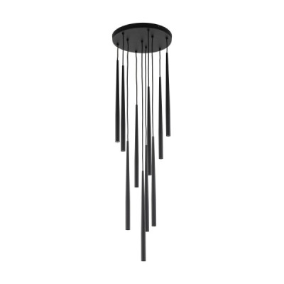 Piano black lampa wiszaca 10 10114 - TK Lighting