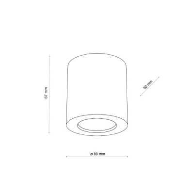 Eve wood buk lampa sufitowa 1 10121 - TK Lighting