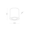 Eve wood buk lampa sufitowa 1 10121 - TK Lighting