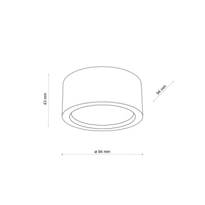 Eve wood buk lampa sufitowa 1 10123 - TK Lighting