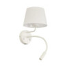 Maja white kinkiet 2 e27 + g9 + usb 10204 - TK Lighting