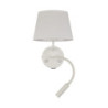 Maja white kinkiet 2 e27 + g9 + usb 10204 - TK Lighting