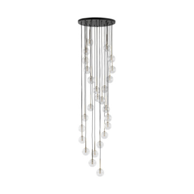 Aurora transparent lampa wisząca 26 10258 - TK Lighting