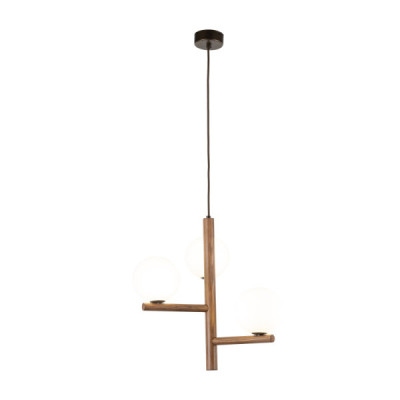 Estera wood orzech lampa wiszaca 3 10271 - TK Lighting