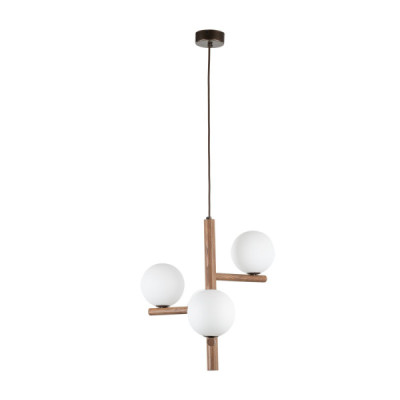 Estera wood orzech lampa wiszaca 3 10271 - TK Lighting