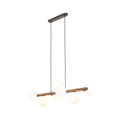 Estera wood orzech lampa wiszaca 7 10272 - TK Lighting