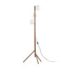 Estera wood orzech lampa podłogowa 3 16045 - TK Lighting