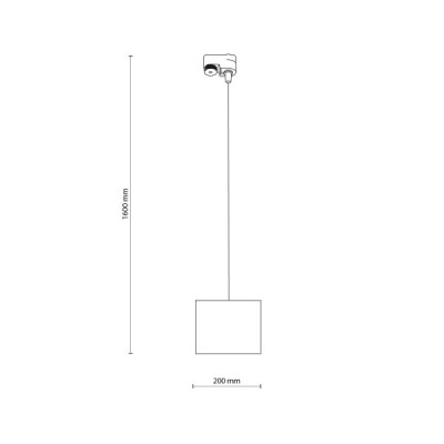 Tracer juta 200 1xe27 10676 - TK Lighting