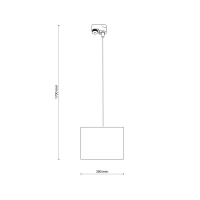 Tracer juta 380 1xe27 10668 - TK Lighting