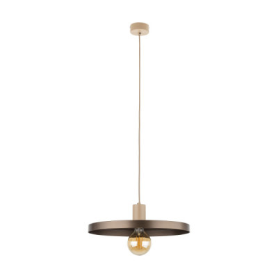 Sila sabia brown 1xe27 lampa wisząca 400 10758 - TK Lighting