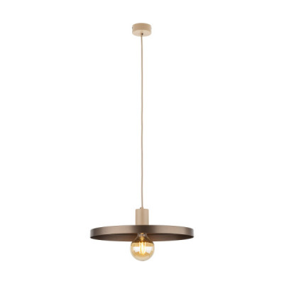 Sila sabia brown 1xe27 lampa wisząca 400 10758 - TK Lighting