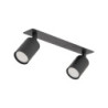 Nex black 2xgu10 lampa sufitowa podtynkowa 10799 - TK Lighting