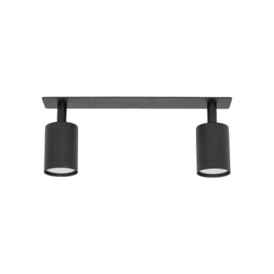 Nex black 2xgu10 lampa sufitowa podtynkowa 10799 - TK Lighting