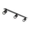 Nex black 3xgu10 lampa sufitowa podtynkowa 10800 - TK Lighting