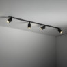 Nex black 4xgu10 lampa sufitowa podtynkowa 10801 - TK Lighting