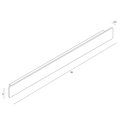 Basento 90 cct switch bk - Azzardo