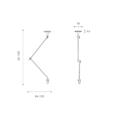 Adam s wisząca lampbody md2299-s - Azzardo