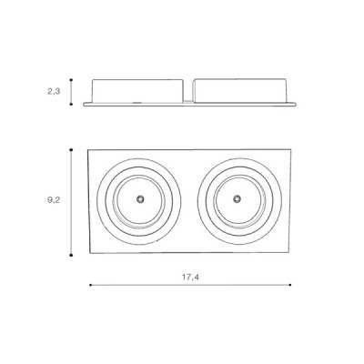 Caro 2s bk - Azzardo