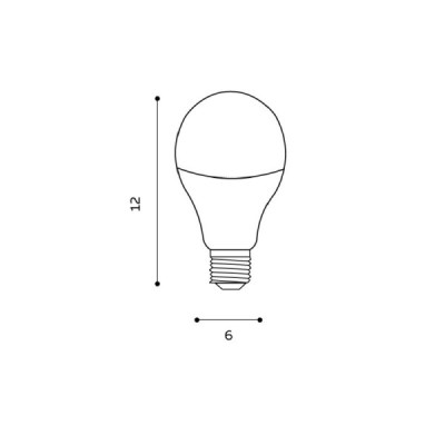 Led smart e27 10w cct dimm rgb - Azzardo