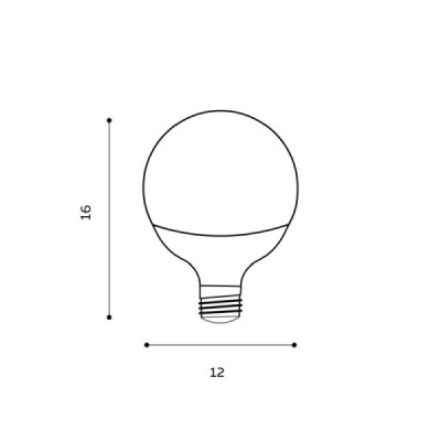 Led smart e27 15w cct dimm rgb globe 120 - Azzardo