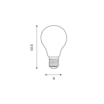 Led smart e27 7w cct dimm milky glass - Azzardo