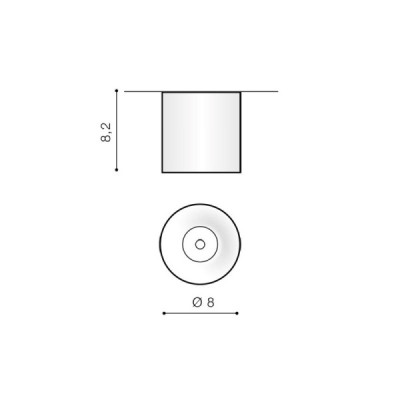 Mane 4000k white - Azzardo