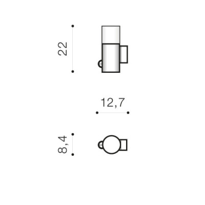 Nils wall sensor bk - Azzardo