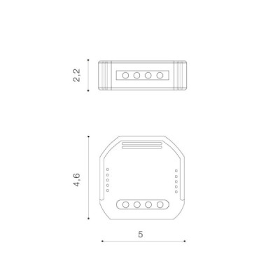 Smart dimmer box module - Azzardo