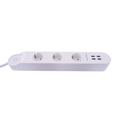 Smart power strip 16a + usb 32a wh - Azzardo