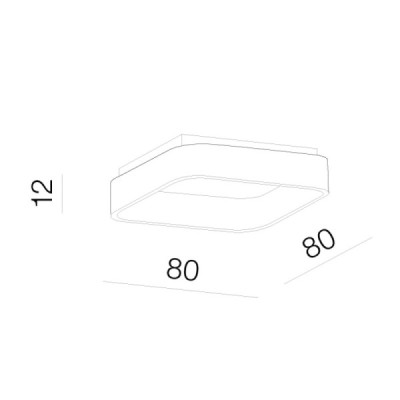 Solvent s top 80 cct smart bk + remote control - Azzardo