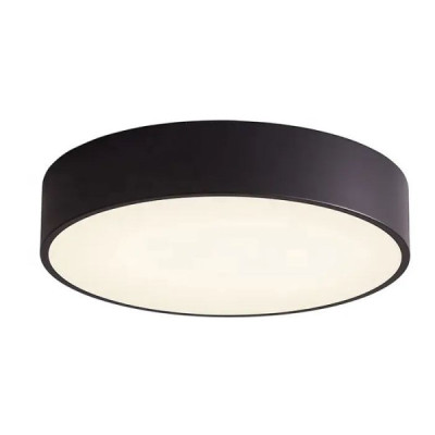 Beta Bk PL 30 - czarny plafon led 30 cm