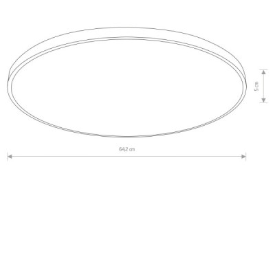 Agnes round led pro 10976 - Nowodvorski