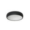 Omega PL 30 CCT - plafon LED czarny do kuchni, do łazienki, na korytarz