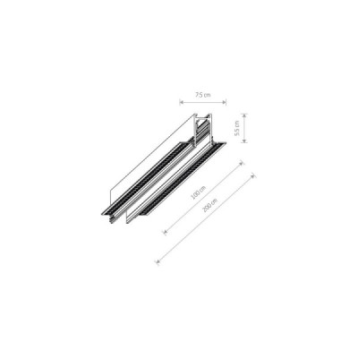 Nowodvorski LVM RECESSED TRACK 1M 10156