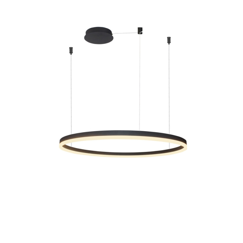 Azzardo Halo Pendant 100 Bk